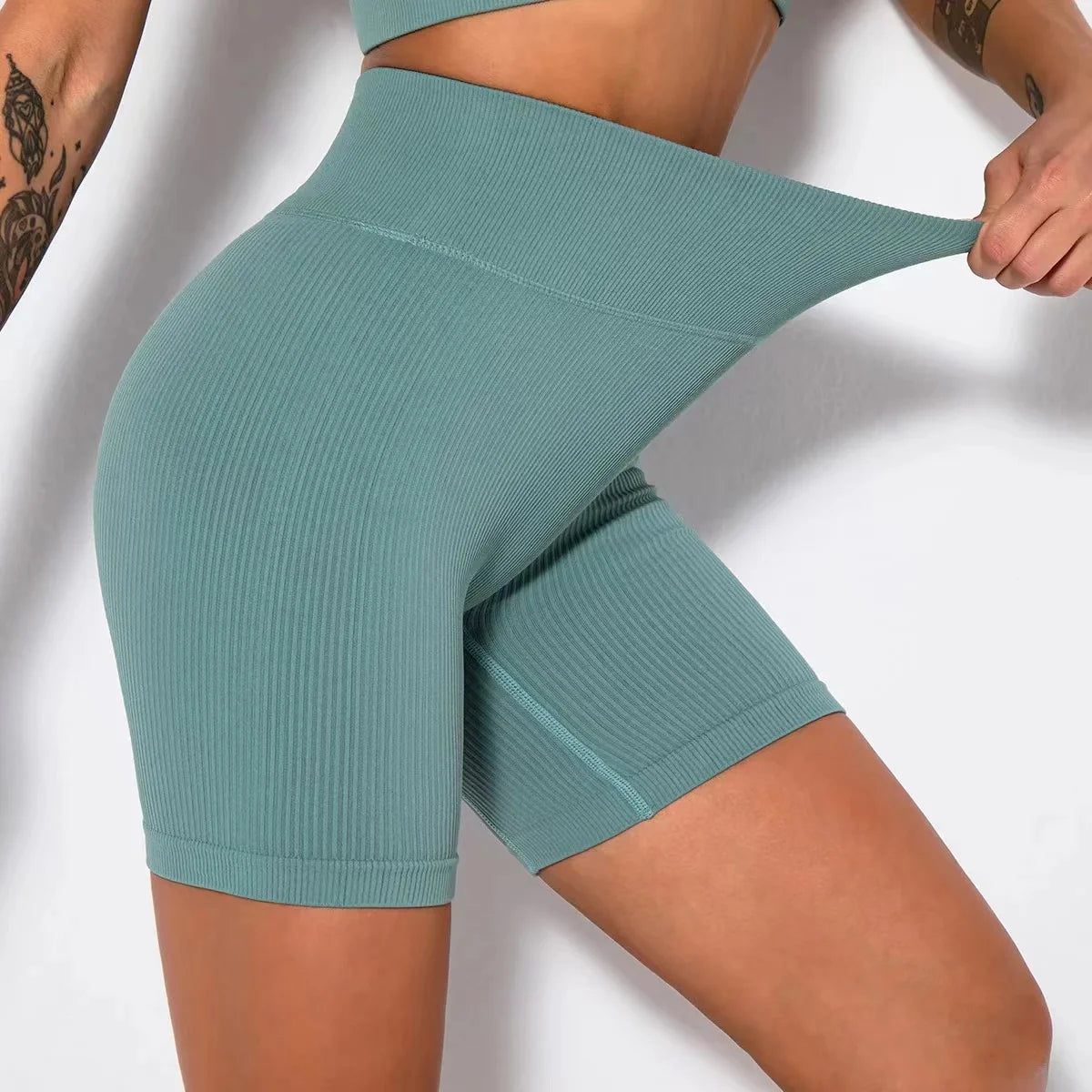 KnitSculpt™ Seamless Push-Up Shorts