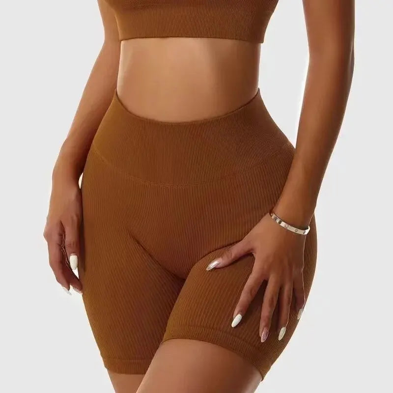 KnitSculpt™ Seamless Push-Up Shorts
