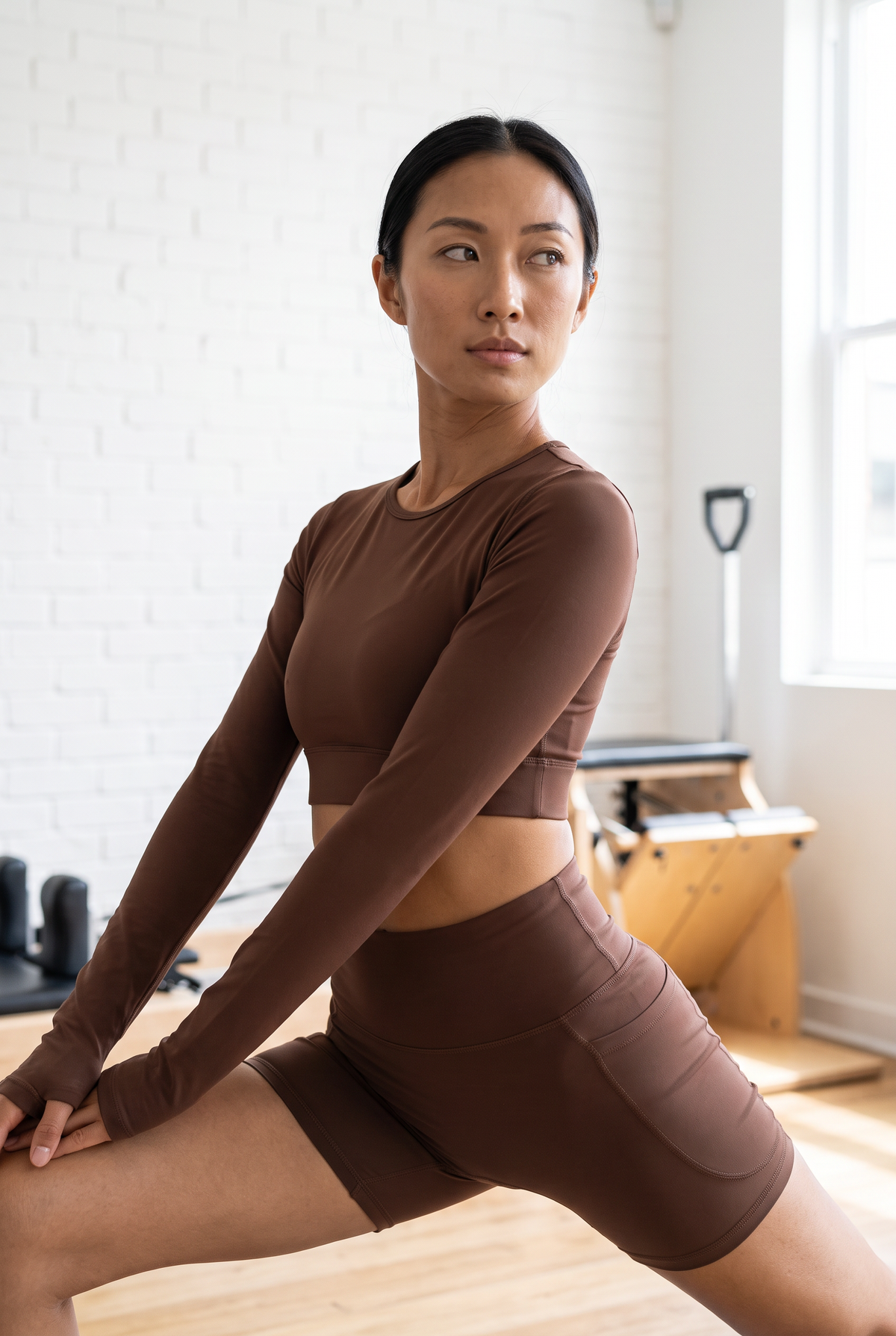 PocketFlex™ High-Waisted Biker Shorts